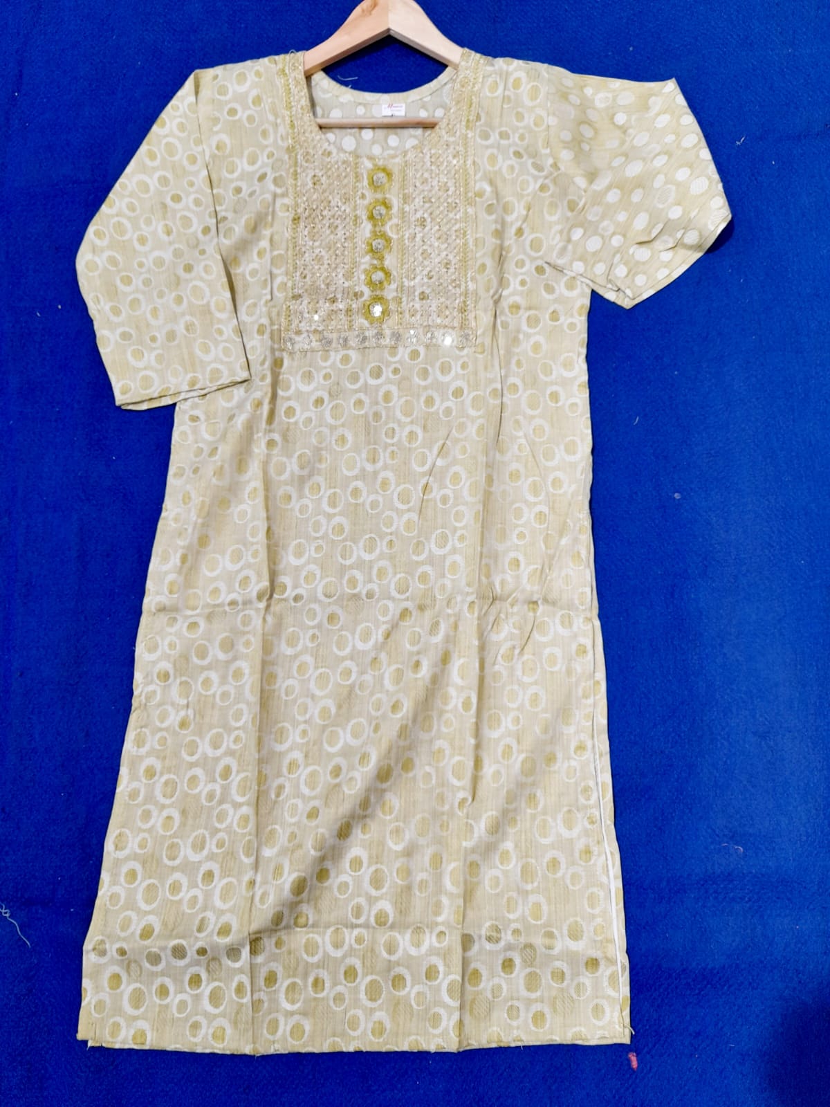 Enigma kurtiShimmer Dot Festive Kurti