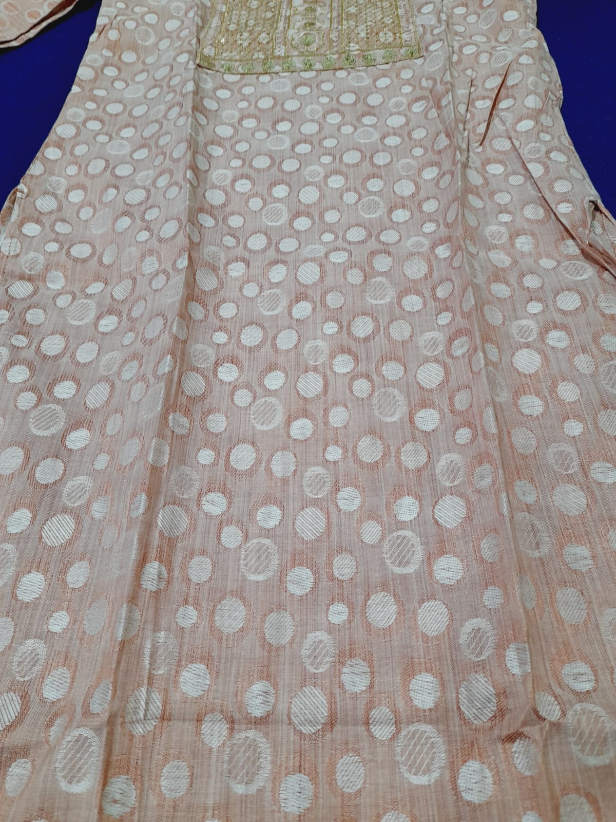 Silver Glow Embroidered Kurti – A Perfect Blend of Elegance & Style